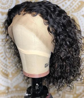 Rilich Hair Loose Water Curly Glueless 360 Lace Wigs Virgin Human Hair with Baby Hairs TR046